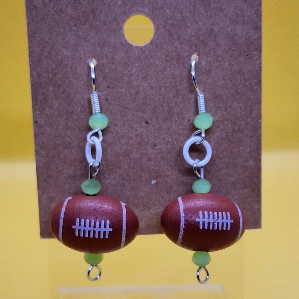 Michigan State Earrings